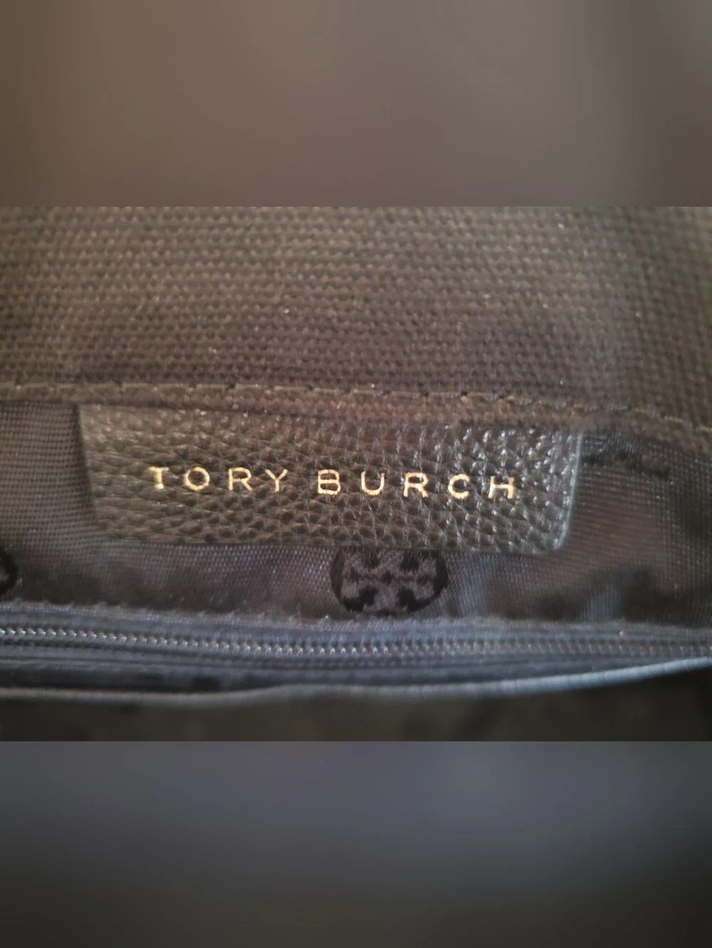 TORY BURCH LEATHER ELLA TOTE IN PERFECT LIKE NEW CONDITION!